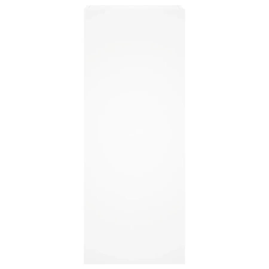 Meuble TV mural blanc 40,5x30x102 cm bois d'ingénierie - 7