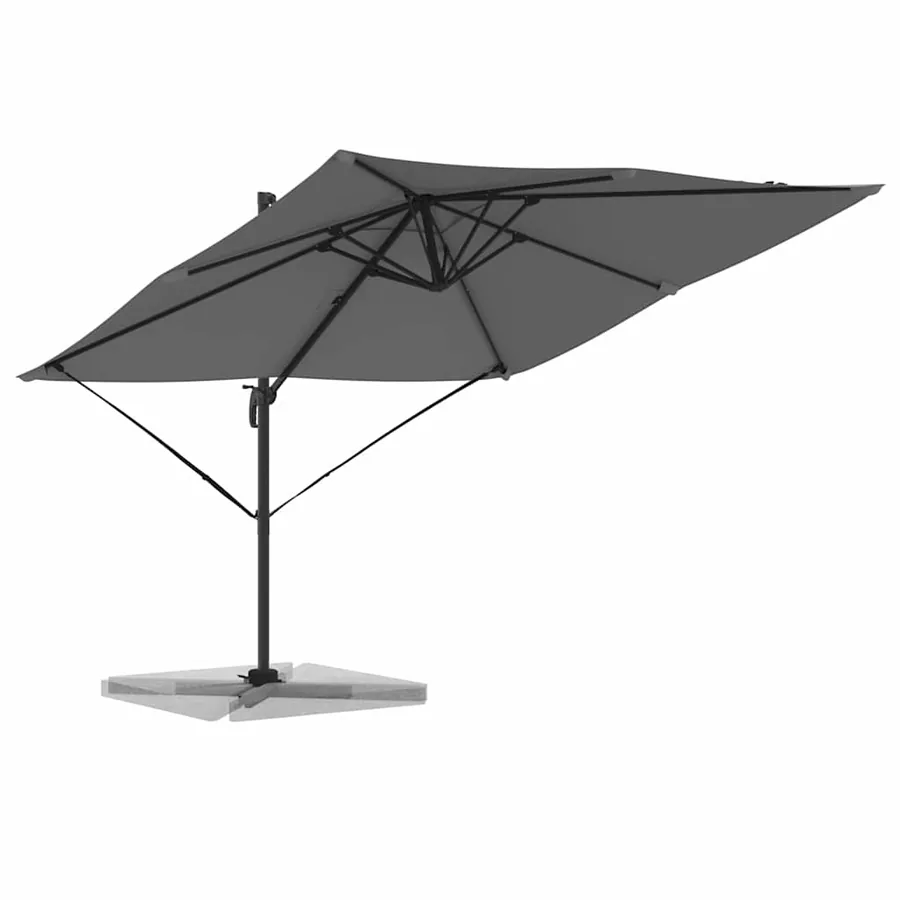Parasol Roma Anthracite 286 x 284 x 265 cm - 3