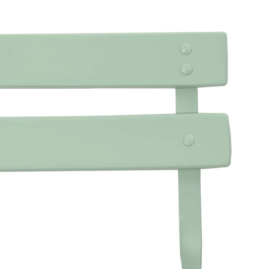 Chaise de jardin pliante 2 pcs Menthe claire 42 x 46 x 82cm - 9