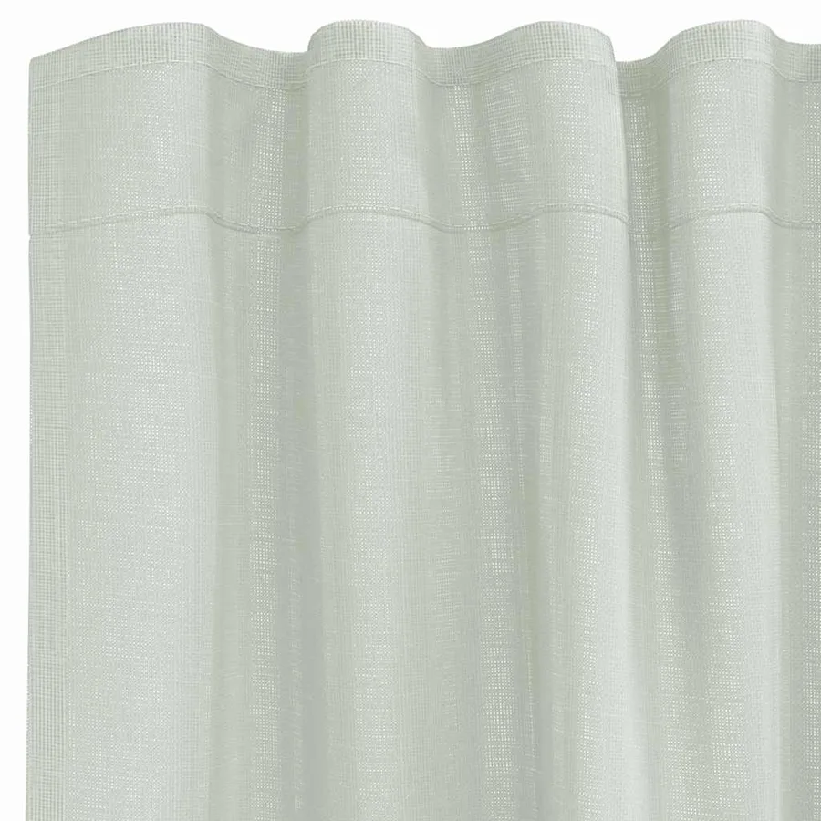 Rideaux en voile à œillets 2 pcs gris clair - 5