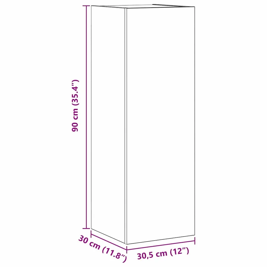 Ensemble meuble TV 4 pcs Chêne noir Bois d'ingénierie - 13