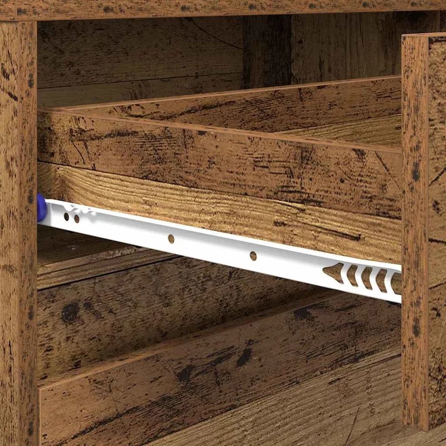 Unites TV 180 x 34 x 50 cm Bois Ancien Bois d'ingénierie - 11