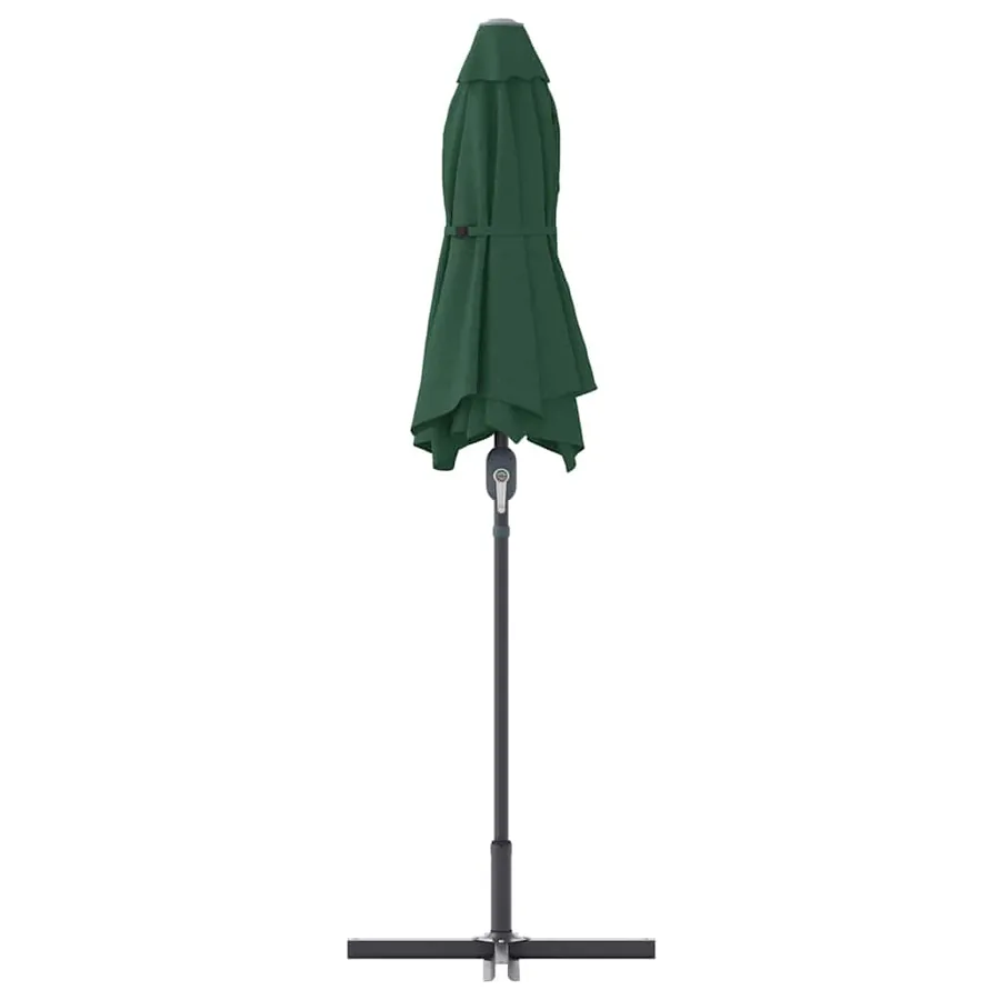 Parasol de jardin Vert 370 x 197 x 239 cm - 7