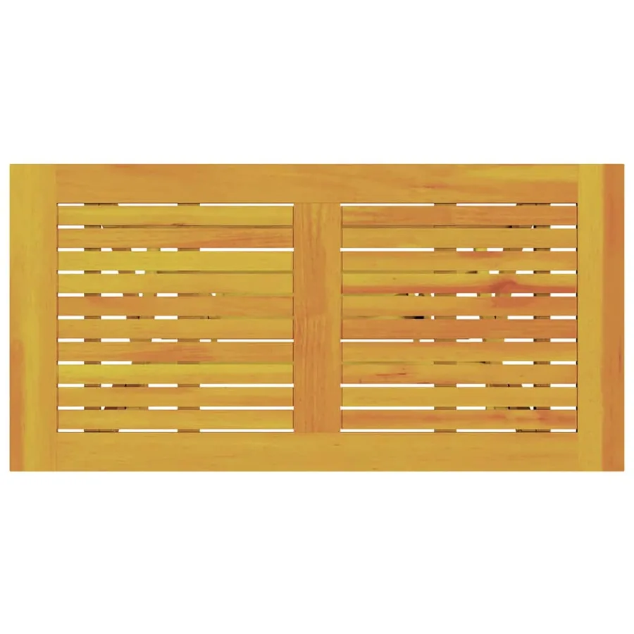 Ensemble de salle à manger pour jardin 5 pcs Marron - 10