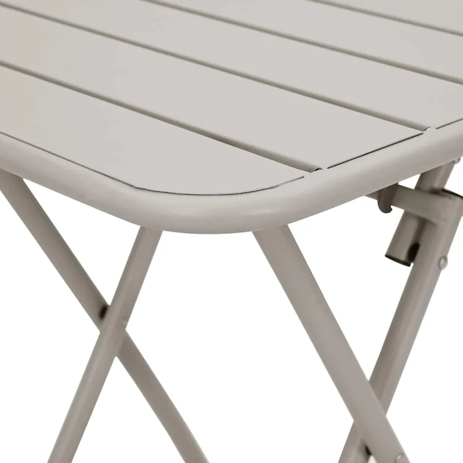Table bistrot Beige 55 x 55 x 72,5 cm Acier revêtu de poudre - 7