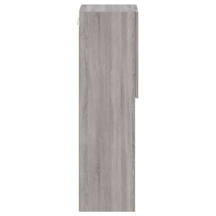 Meubles TV avec lumières LED 2 pcs sonoma gris 30,5x30x102 cm - 10