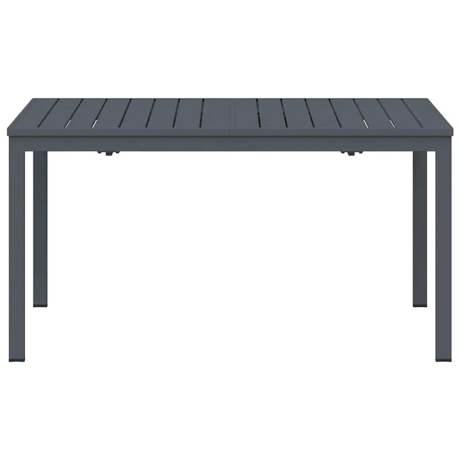 Table de patio Anthracite 180 x 80 x 74 cm - 5
