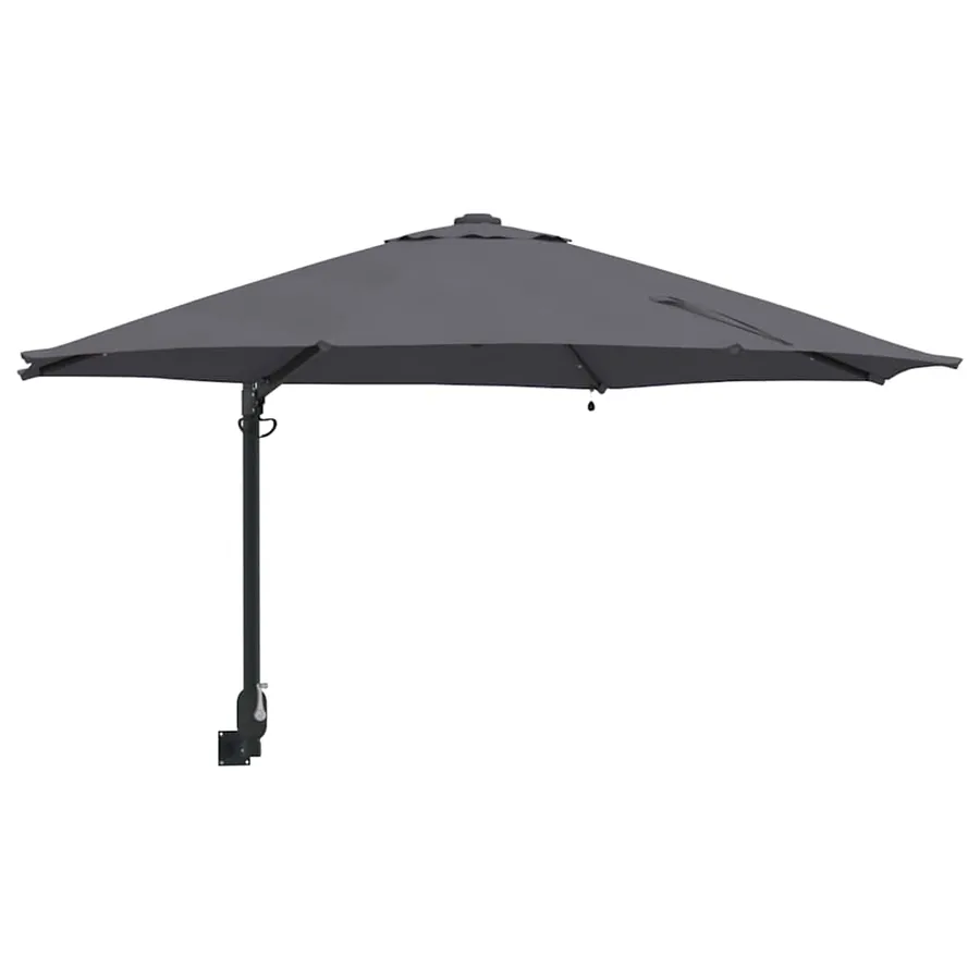 Parasol de jardin Anthracite 248 x 248 x 148 cm - 2