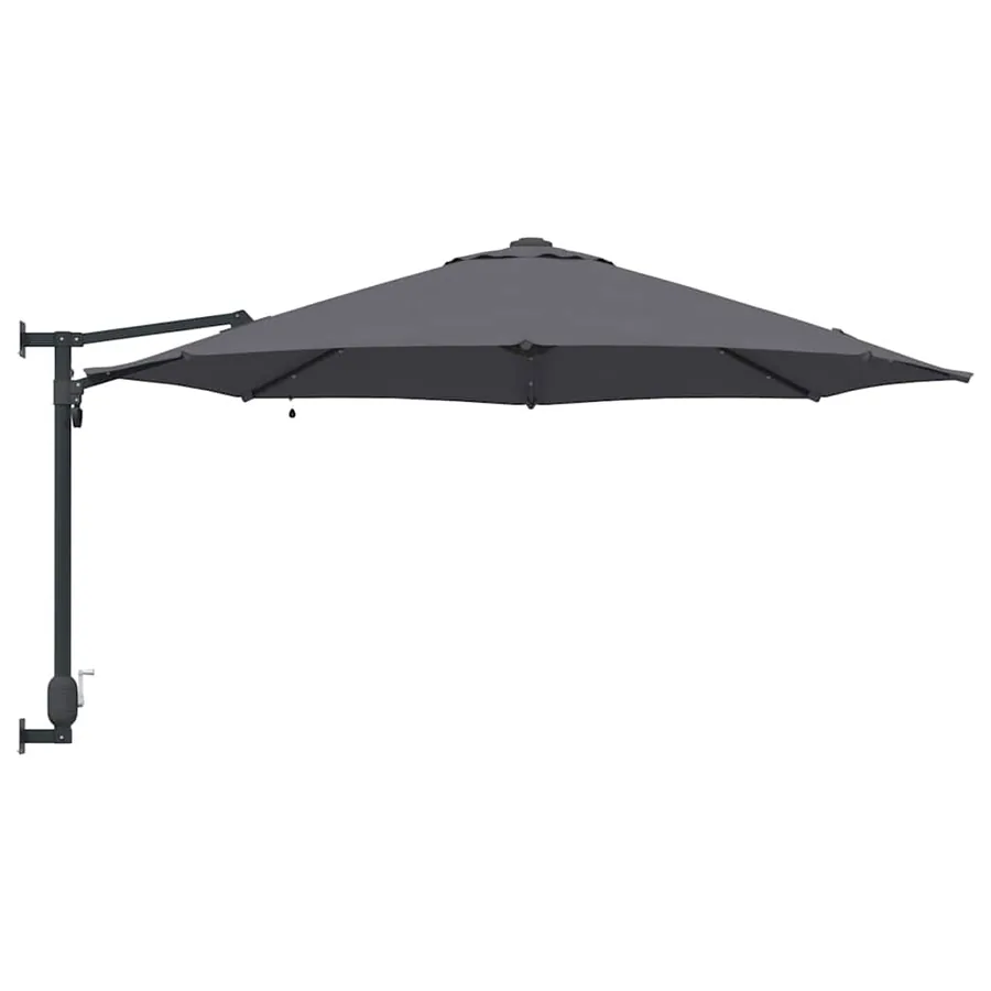 Parasol de jardin Anthracite 248 x 248 x 148 cm - 5