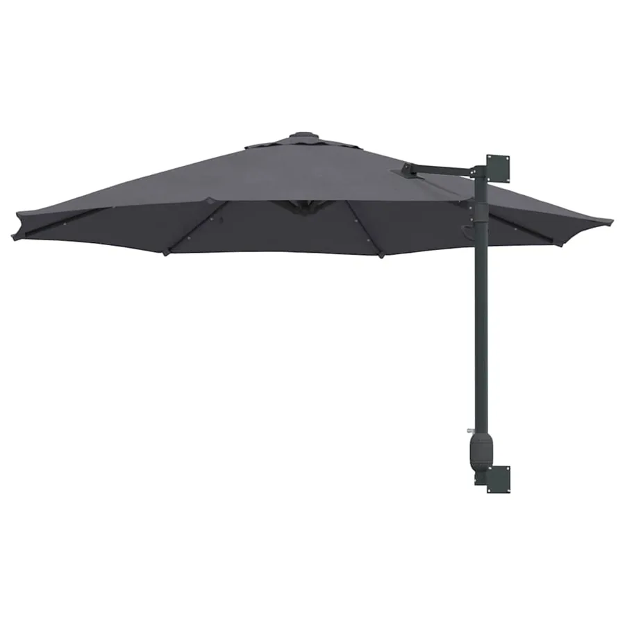 Parasol de jardin Anthracite 248 x 248 x 148 cm - 6