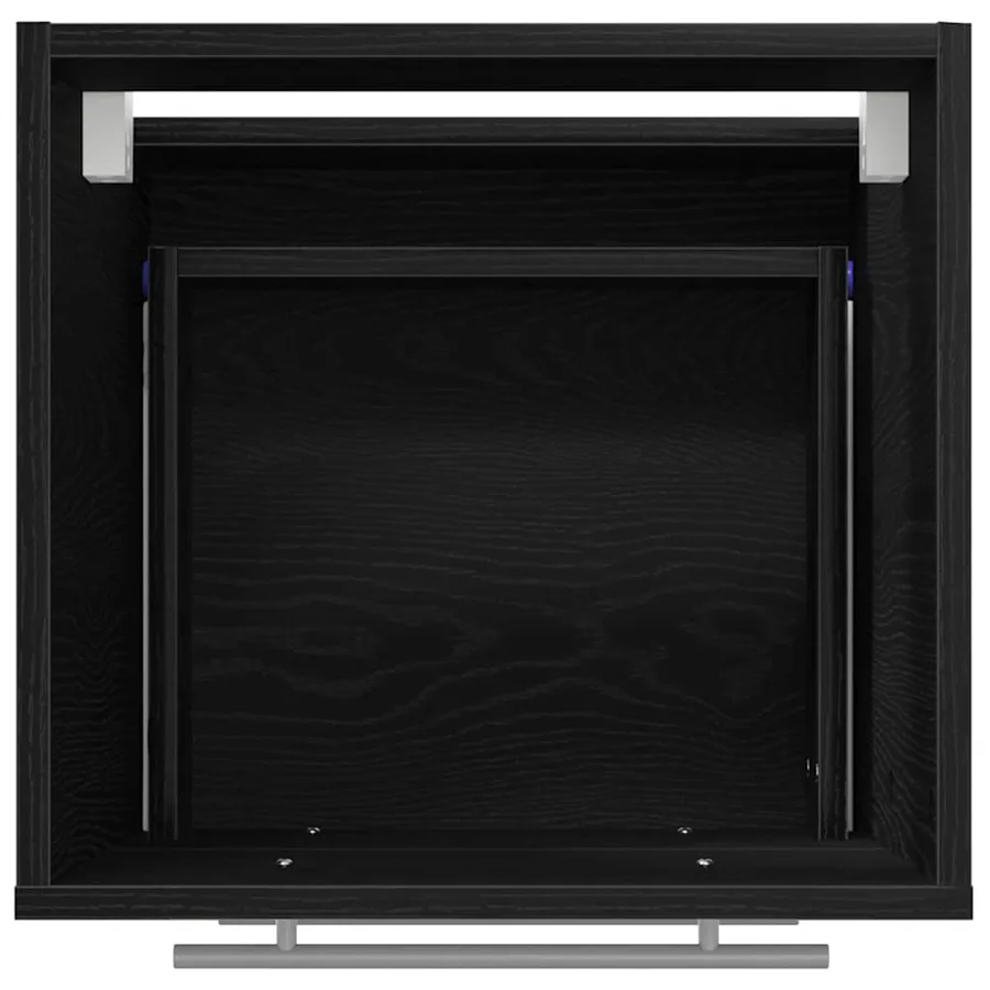 Ensemble de mobilier de salle de bain Noir 41 x 38,5 x 48 cm - 11