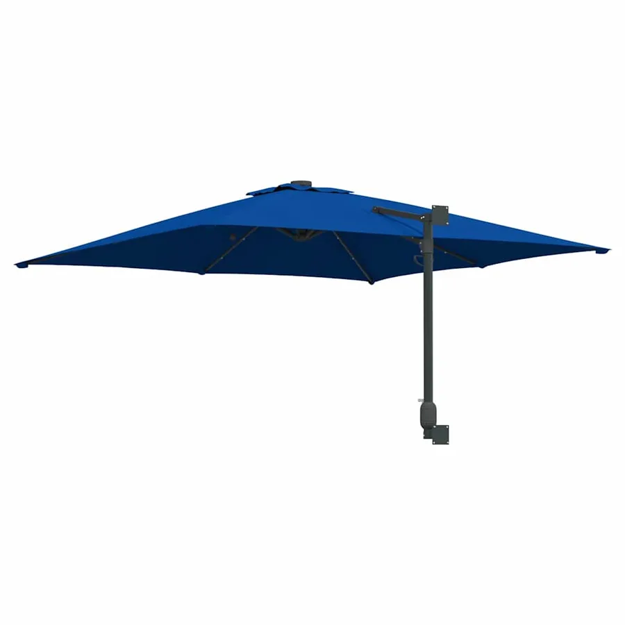Parasol de jardin 248,5 x 247,5 x 160 cm Polyester et Acier - 6