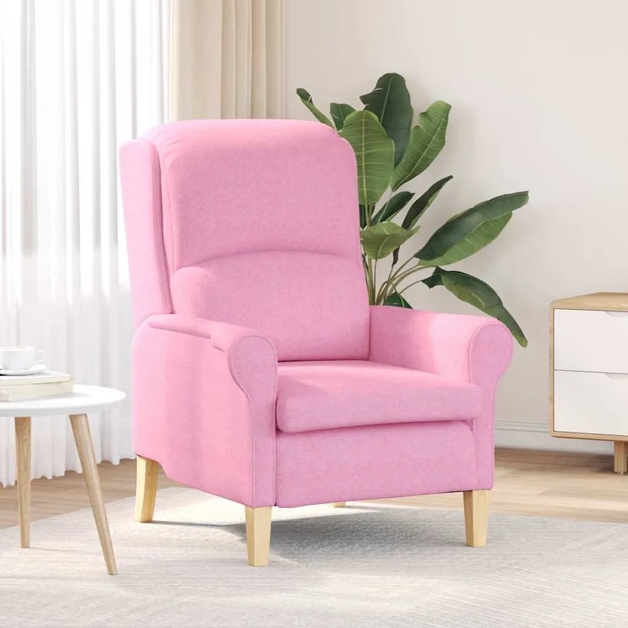 fauteuil Rose tissu