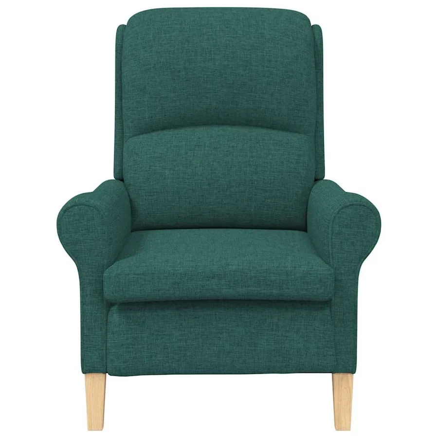 fauteuil Vert foncé tissu - 4