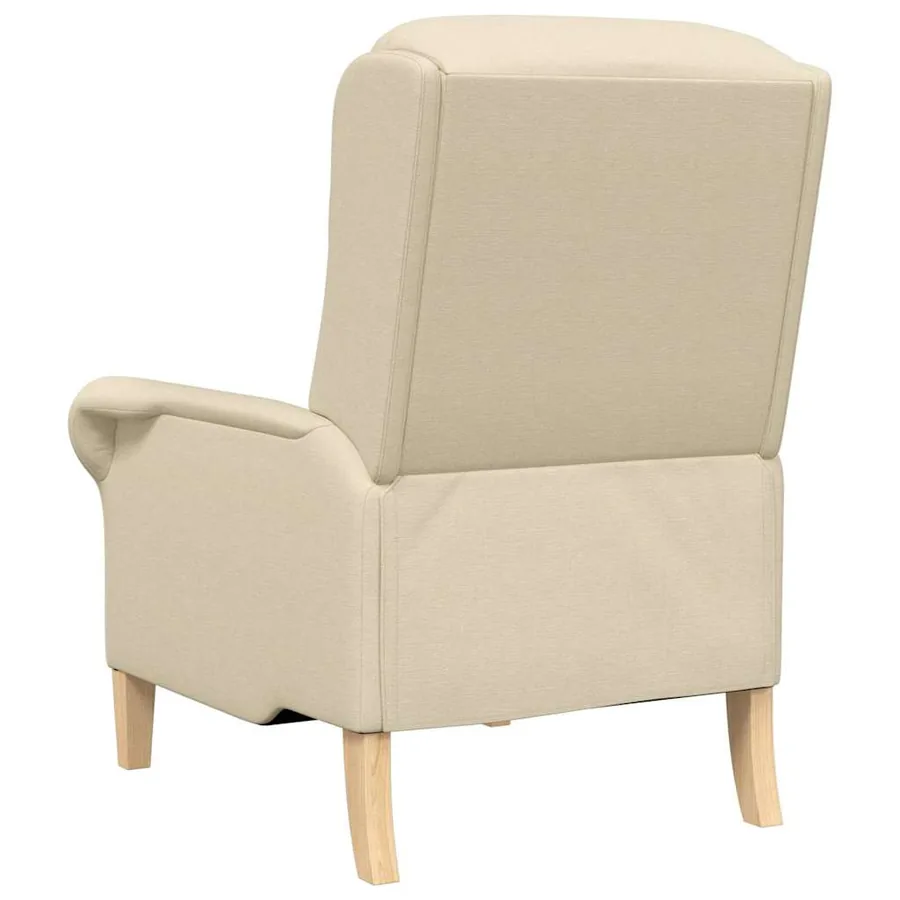 fauteuil Crème tissu - 6