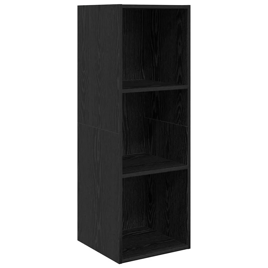 Ensemble meuble TV 4 pcs Chêne noir Bois d'ingénierie - 6