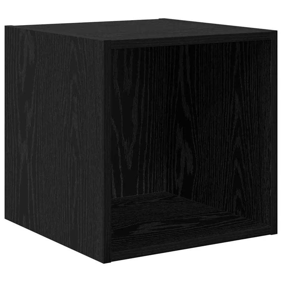 Ensemble meuble TV 4 pcs Chêne noir Bois d'ingénierie - 5