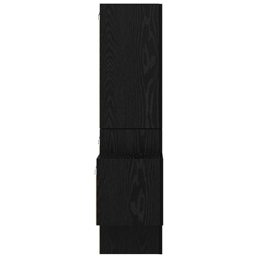 Ensemble meuble TV 5 pcs Chêne noir Bois d'ingénierie - 10