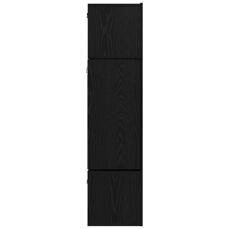 Ensemble meuble TV 6 pcs Chêne noir Bois d'ingénierie - 8