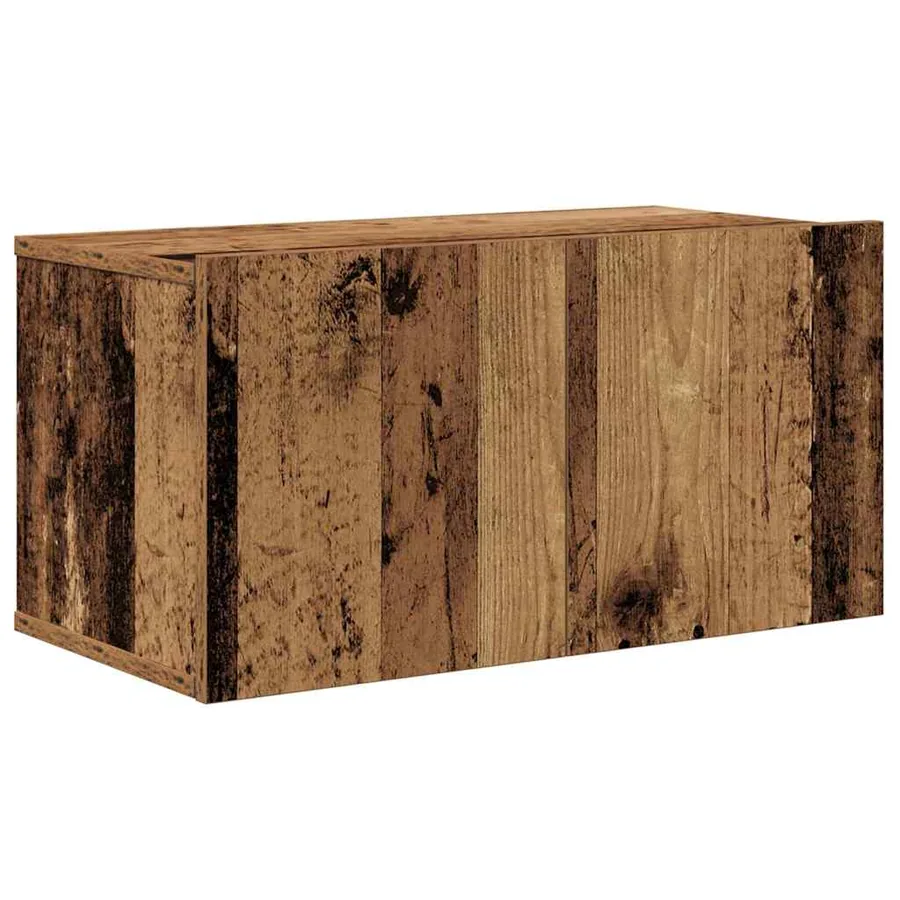 Ensemble meuble TV 10 pcs Bois Ancien Bois d'ingénierie - 6