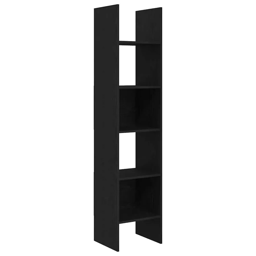 Bibliothèque Chêne noir 40 x 35 x 180 cm Bois d'ingénierie - 2