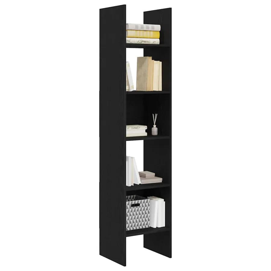 Bibliothèque Chêne noir 40 x 35 x 180 cm Bois d'ingénierie - 3