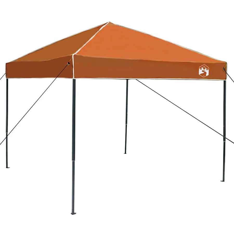 Tente à abri Orange 243 x 243 x 251 cm tissu - 2