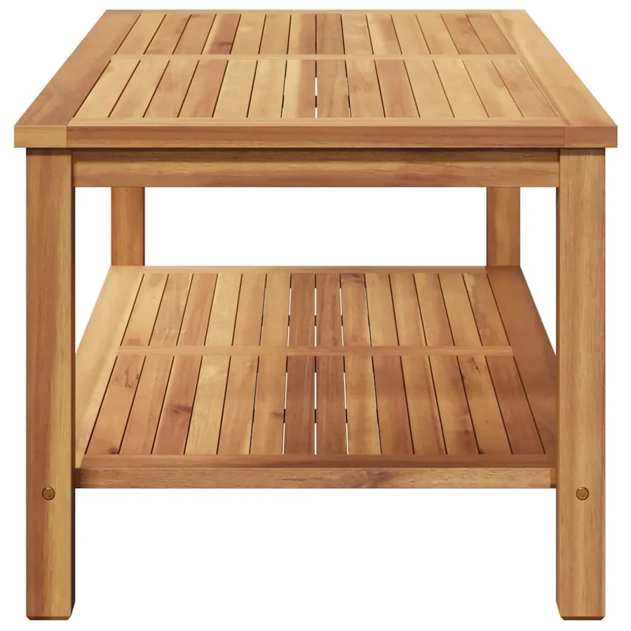 Table basse Marron 110 x 55 x 45 cm Bois de teck massif - 6