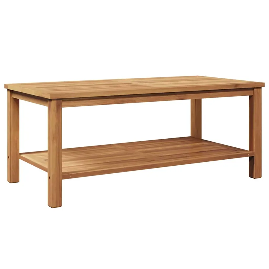 Table basse Marron 110 x 55 x 45 cm Bois de teck massif - 7