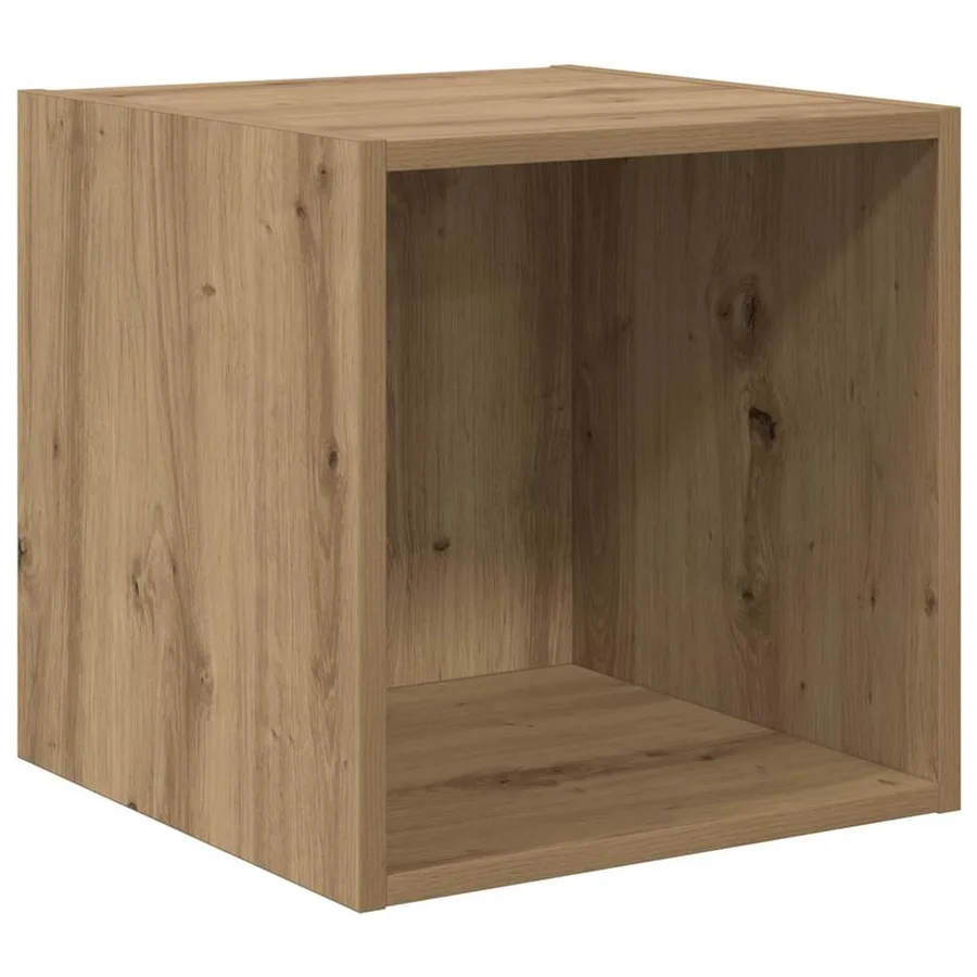 Ensemble meuble TV 4 pcs Chêne artisanal Bois d'ingénierie - 7