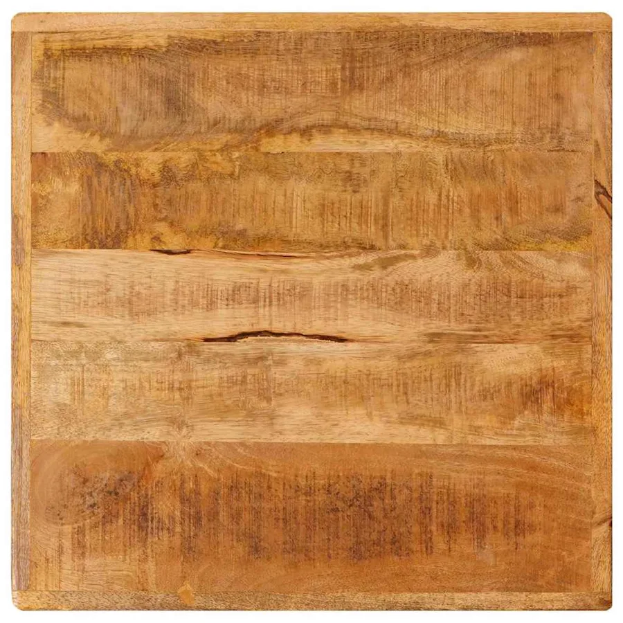 Table bistrot Marron 50 x 50 x 76 cm Bois de mangue massif - 5