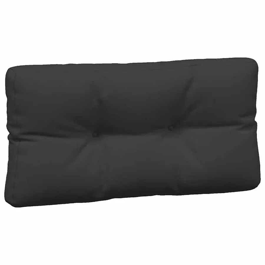 Coussins de palette lot de 7 noir tissu - 5