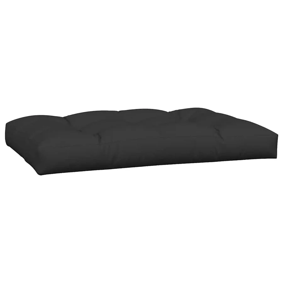 Coussins de palette lot de 7 noir tissu - 6