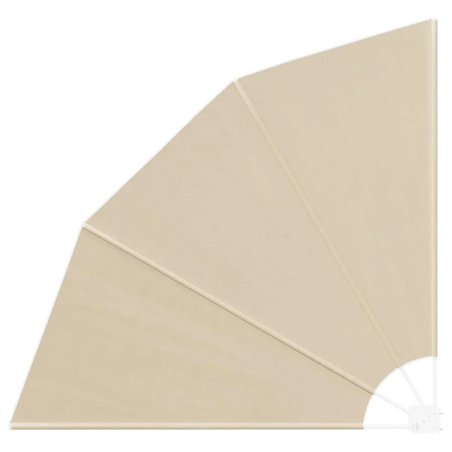 Écran de confidentialité pour balcon 160 x 160 cm Polyester