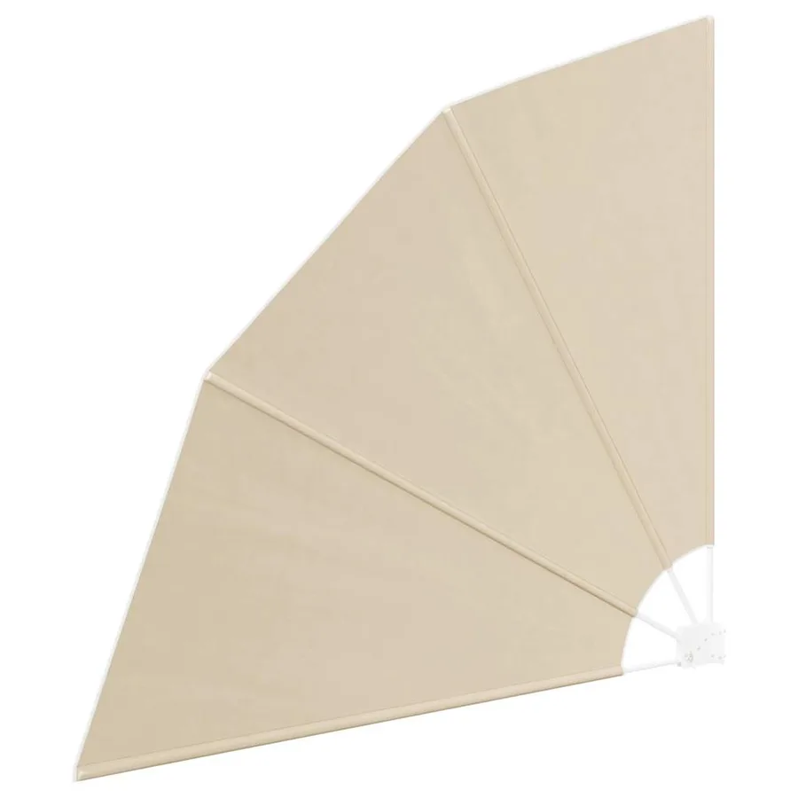 Écran de confidentialité pour balcon 160 x 160 cm Polyester - 2