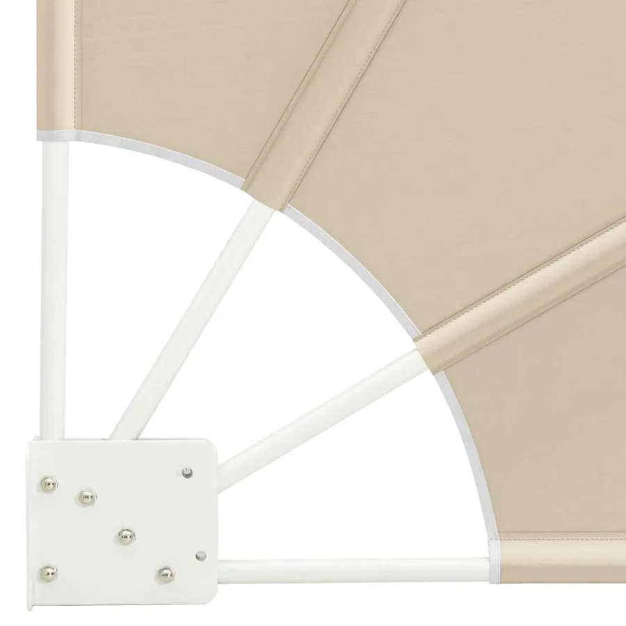 Écran de confidentialité pour balcon 160 x 160 cm Polyester - 5