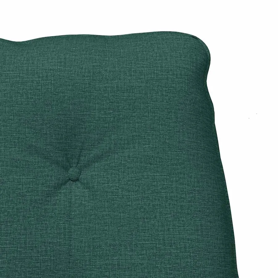 fauteuil Vert foncé 69 x 74 x 93 cm Tissu et Contreplaqué - 7