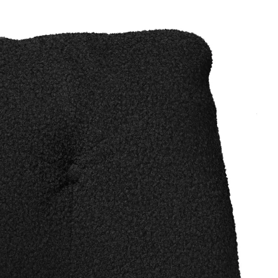 fauteuil Noir 69 x 74 x 93 cm Tissu Sherpa - 7