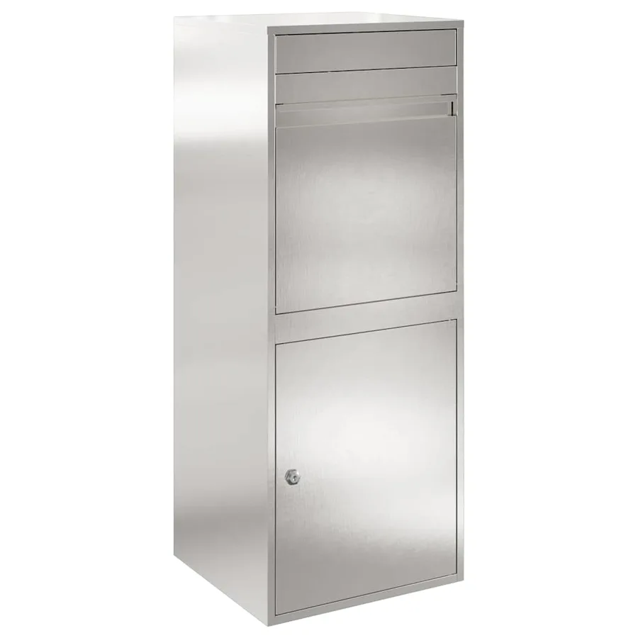 Boîte de dépôt de colis avec stockage Argenté 47,5 x 38 x 59 cm - 2