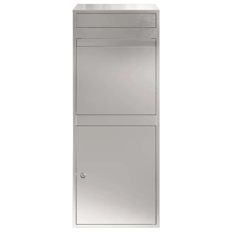 Boîte de dépôt de colis avec stockage Argenté 47,5 x 38 x 59 cm - 5