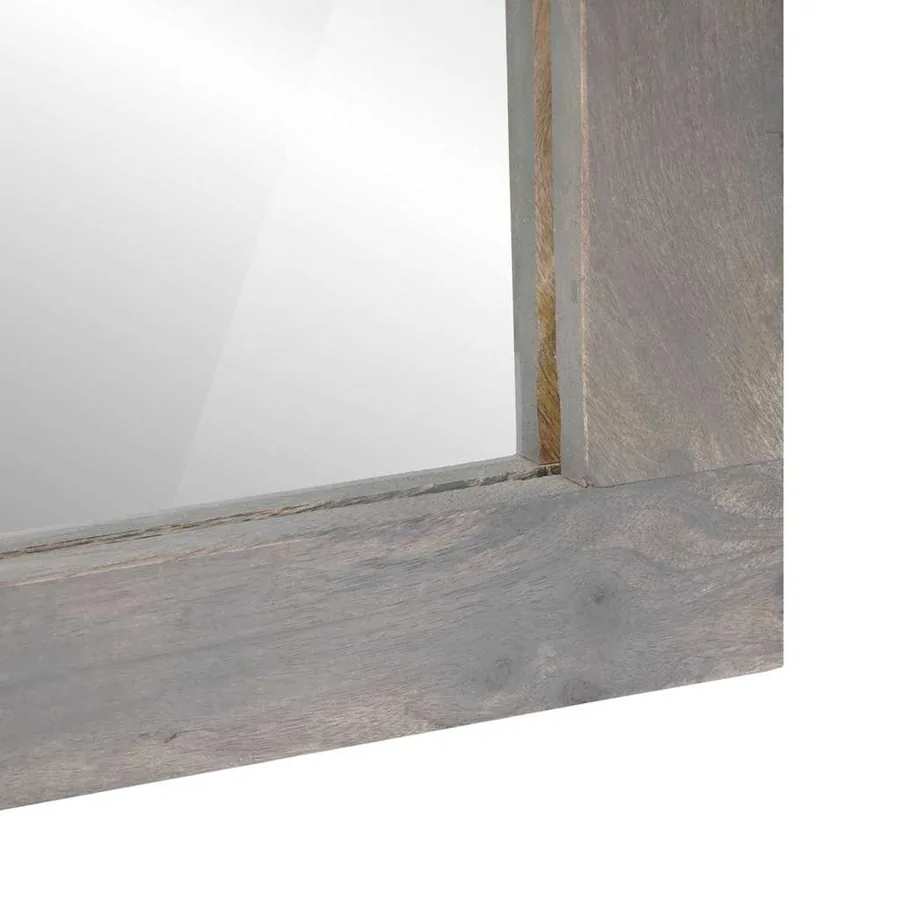 Miroir de salle de bain avec miroir Gris 70 x 50 x 2,5 cm - 5
