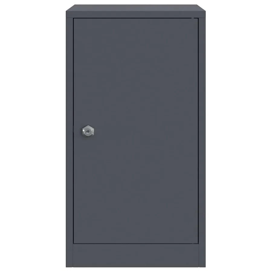 boîte aux lettres avec porte Anthracite 30 x 20 x 55 cm Acier - 5