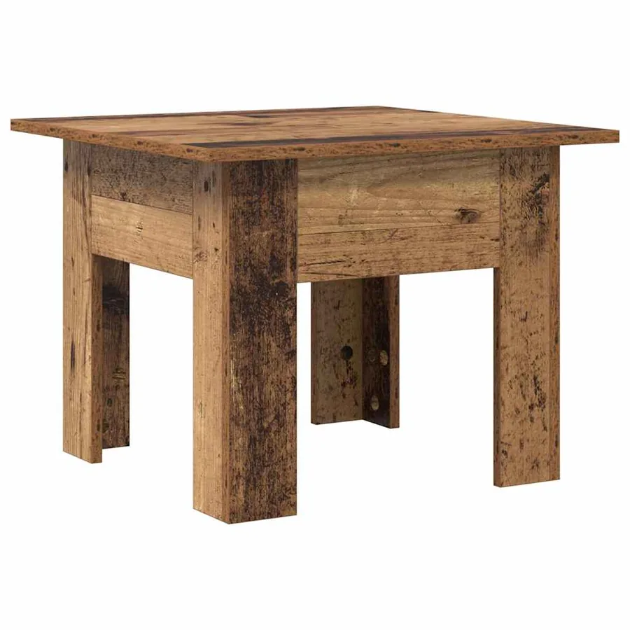 Table basse Bois ancien 55 x 55 x 42 cm Bois d'ingénierie - 2