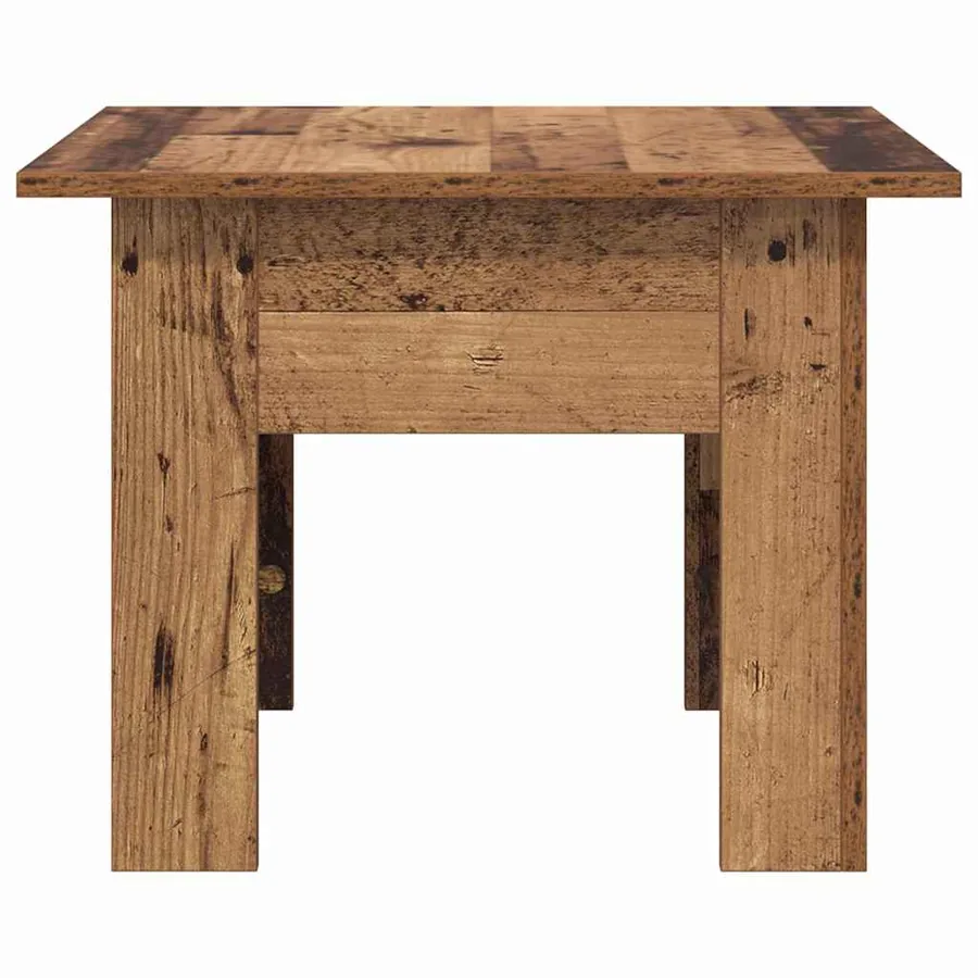 Table basse Bois ancien 55 x 55 x 42 cm Bois d'ingénierie - 6
