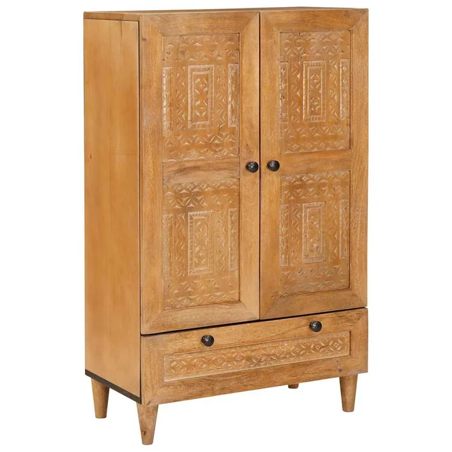 Haut Armoire Marron clair 60 x 33 x 100 cm