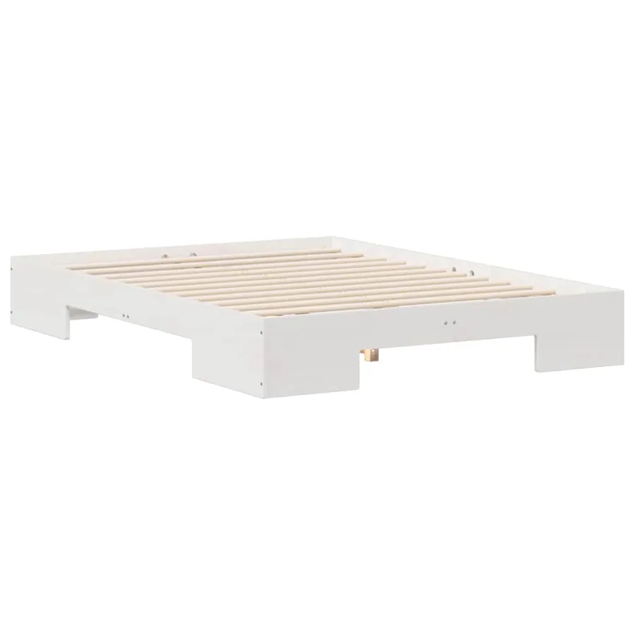 Cadre de lit Blanc 120 x 190 cm - 7