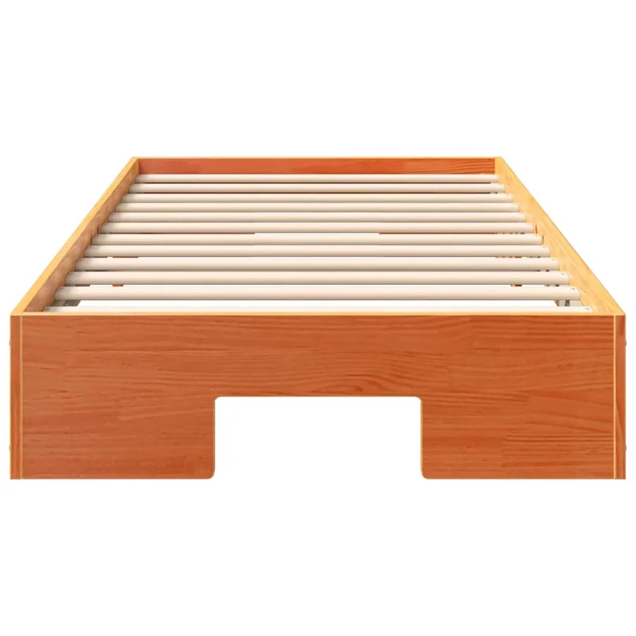 Cadre de lit Marron 90 x 200 cm - 4