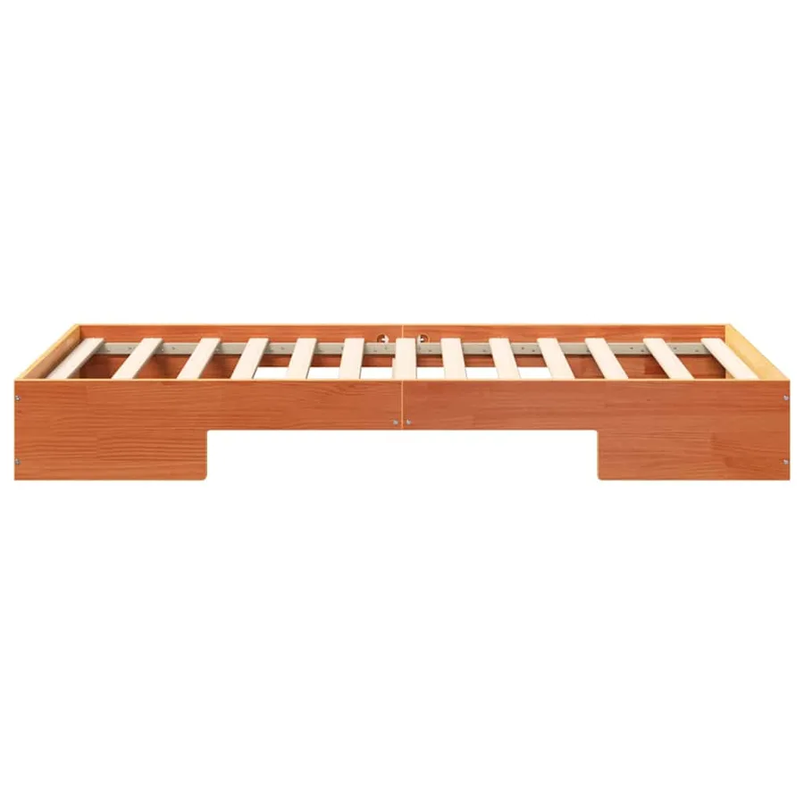 Cadre de lit Marron 90 x 200 cm - 5