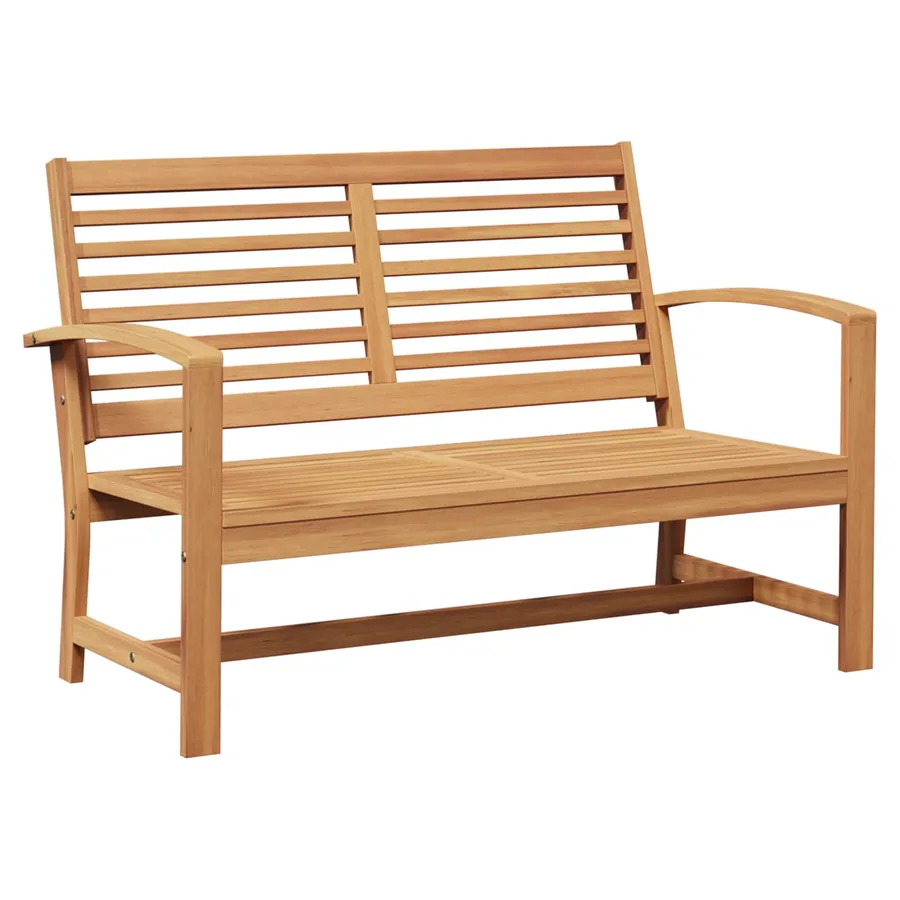 Ensemble de canapé de jardin 4 pcs Naturel Bois de teck massif - 5