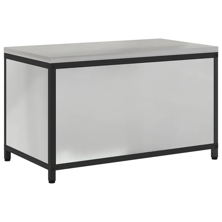 Rangement de cuisine HATTEM Argenté 90 x 50 x 53 cm Acier - 9